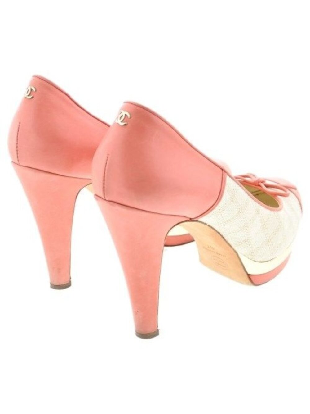 Chanel Pumps Heel Pink - Picture 2 of 11